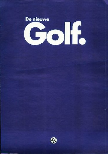Brochures Volkswagen Golf - Folders