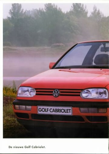 Brochures Volkswagen Golf - Folders