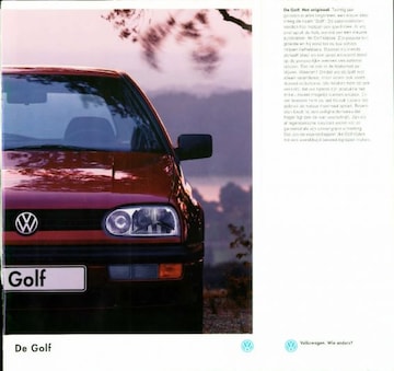 Brochures Volkswagen Golf - Folders