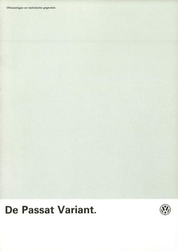 Brochures Volkswagen Passat - Folders