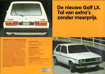 Brochures Volkswagen Golf - Folders