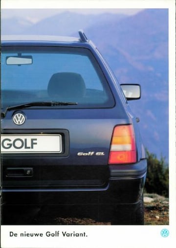 Brochures Volkswagen Golf - Folders