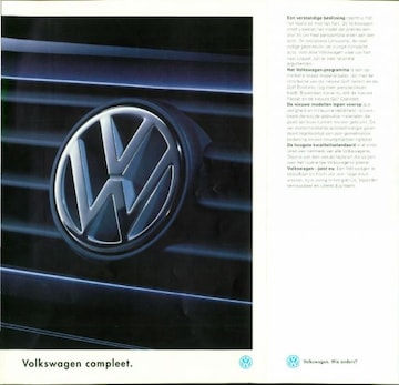 Brochures Volkswagen Passat - Folders