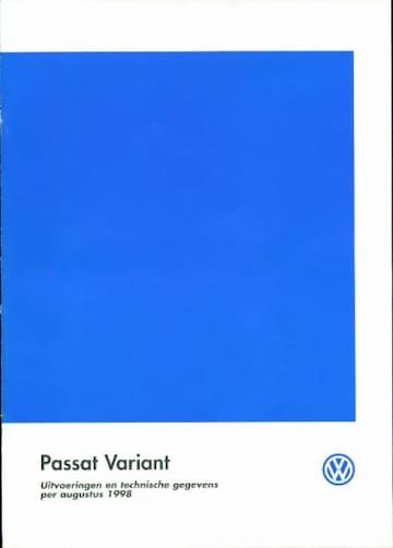Brochure Volkswagen Passat