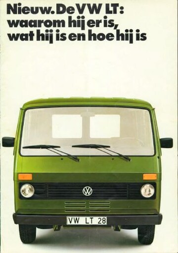 Brochures Volkswagen LT - Folders
