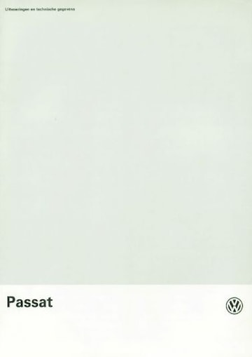 Brochures Volkswagen Passat - Folders