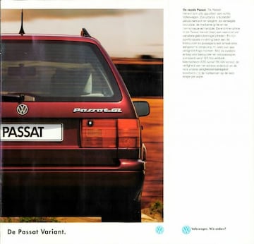 Brochures Volkswagen Passat - Folders