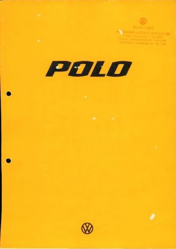 Brochures Volkswagen Polo - Folders