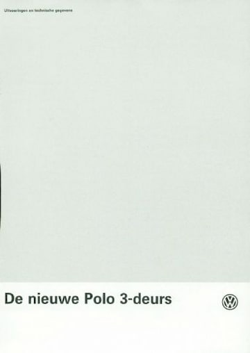 Brochures Volkswagen Polo - Folders