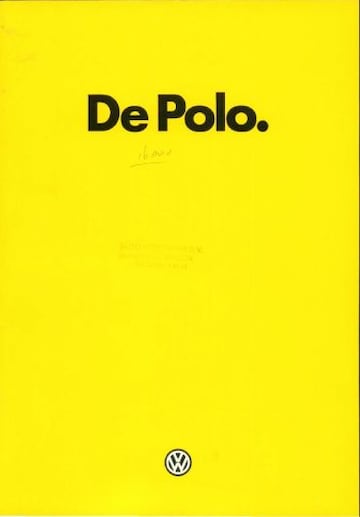 Brochures Volkswagen Polo - Folders