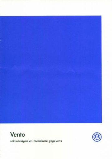 Brochure Volkswagen Vento