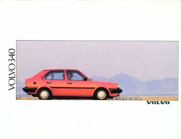 Brochures Volvo 340 - Folders