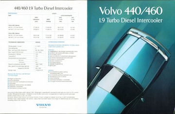 Brochures Volvo 440 - Folders