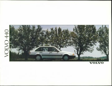 Brochures Volvo 440 - Folders