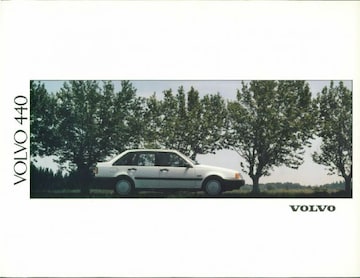 Brochures Volvo 440 - Folders