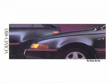 Brochures Volvo 480 - Folders
