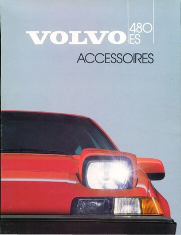 Brochures Volvo 480 - Folders