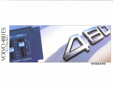 Brochures Volvo 480 - Folders