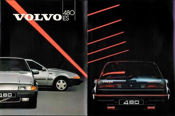 Brochures Volvo 480 - Folders