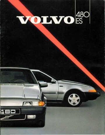 Brochures Volvo 480 - Folders