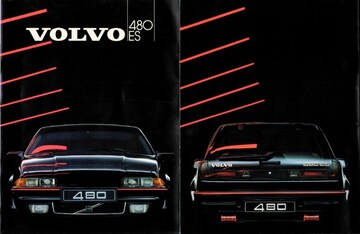 Brochures Volvo 480 - Folders