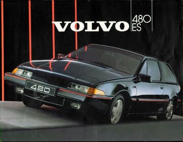 Brochures Volvo 480 - Folders