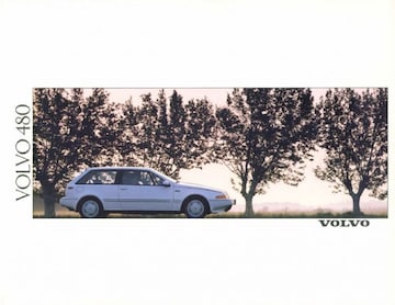 Brochures Volvo 480 - Folders