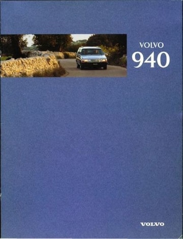 Brochures Volvo 940 - Folders