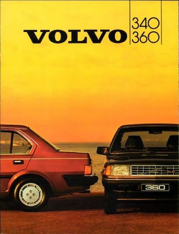 Brochures Volvo 340 - Folders