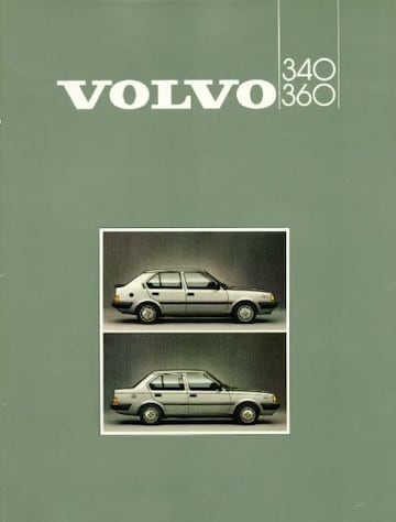 Brochures Volvo 340 - Folders
