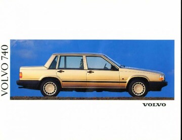 Brochure Volvo 740
