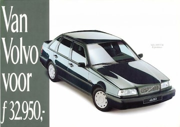 Brochures Volvo 440 - Folders