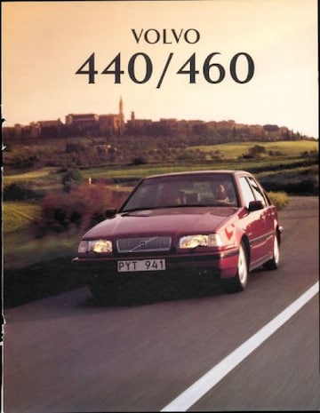 Brochures Volvo 440 - Folders