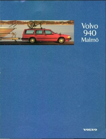 Brochures Volvo 940 - Folders