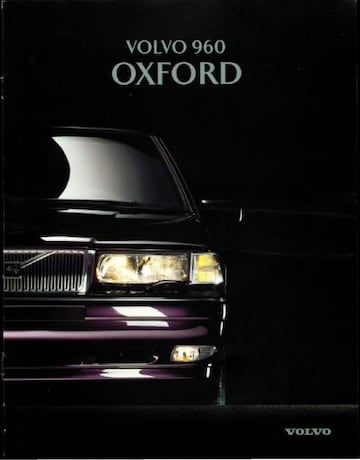 Brochures Volvo 960 - Folders