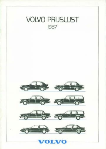 Brochures Volvo 340 - Folders