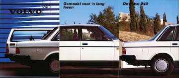 Brochures Volvo 240 - Folders