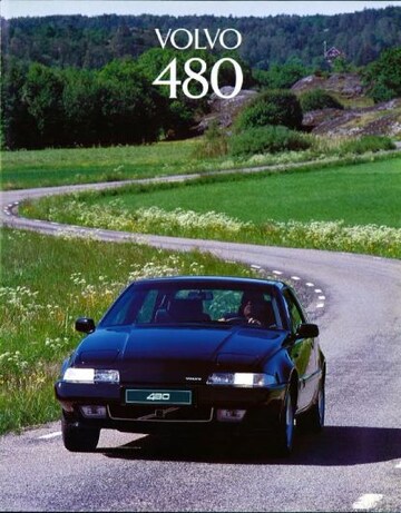 Brochures Volvo 480 - Folders