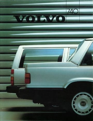 Brochures Volvo 740 - Folders
