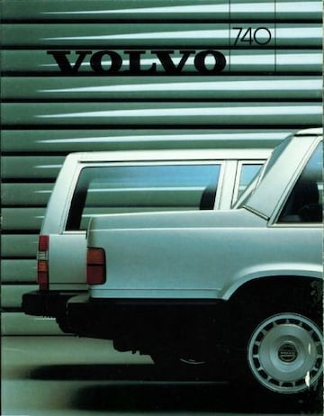 Brochures Volvo 740 - Folders