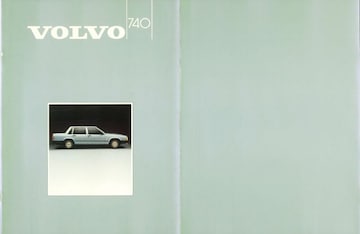 Brochures Volvo 740 - Folders