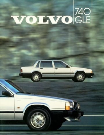 Brochures Volvo 740 - Folders