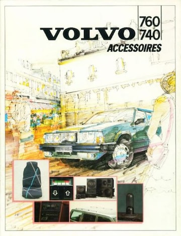 Brochures Volvo 740 - Folders
