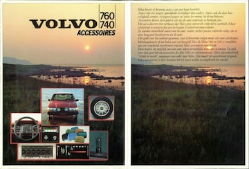Brochures Volvo 740 - Folders