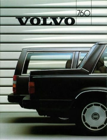 Brochures Volvo 760 - Folders