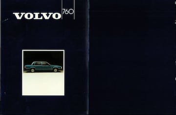 Brochures Volvo 760 - Folders