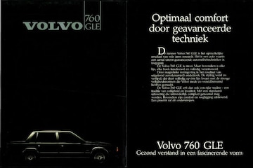 Brochures Volvo 760 - Folders