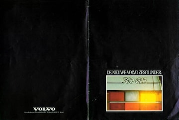 Brochures Volvo 760 - Folders