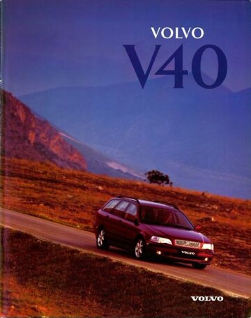 Brochures Volvo V40 - Folders
