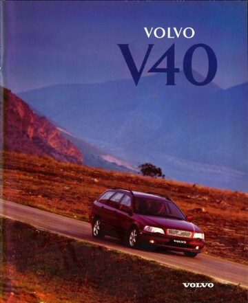 Brochures Volvo V40 - Folders
